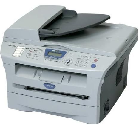 Brother MFC-7420 Remanufactured 5-in-1 Monochrome Laser Multi-Function Center (Fax/Print/Copy/Scan/PC Fax), 2,400 x 600 dpi print resolution, up to 20 ppm (black), 250 sheets input capacity, 14.4 Kbps fax, parallel and USB interfaces.(MFC7420  MFC 7420  7420 Multifunction-7420)